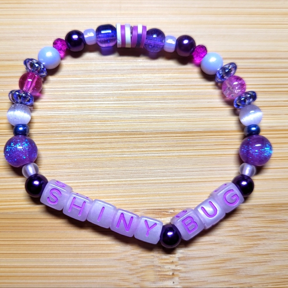 Shiny Bug- Taylor Swift Friendship Bracelet, Size 7"